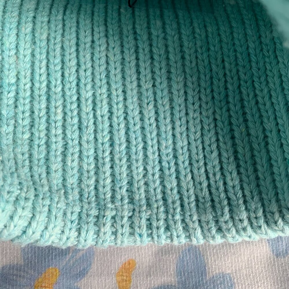 Acne Studios Green Smiley Face Patch Beanie - image 6